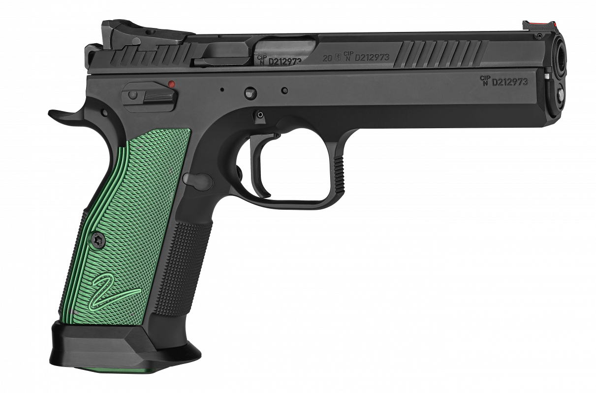 ČZ TS 2, cal. 9x19mm, RACING GREEN