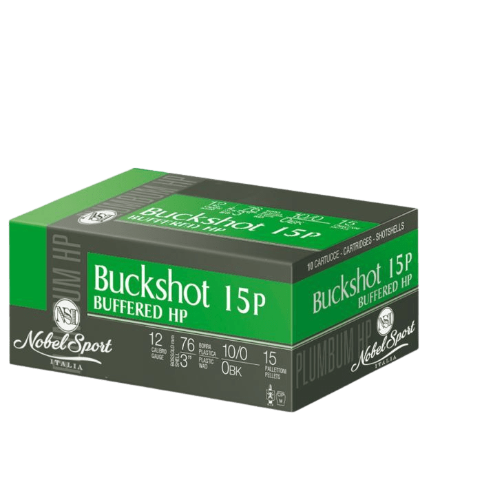 Nobel Sport BUCKSHOT Buffered HP 15P 8