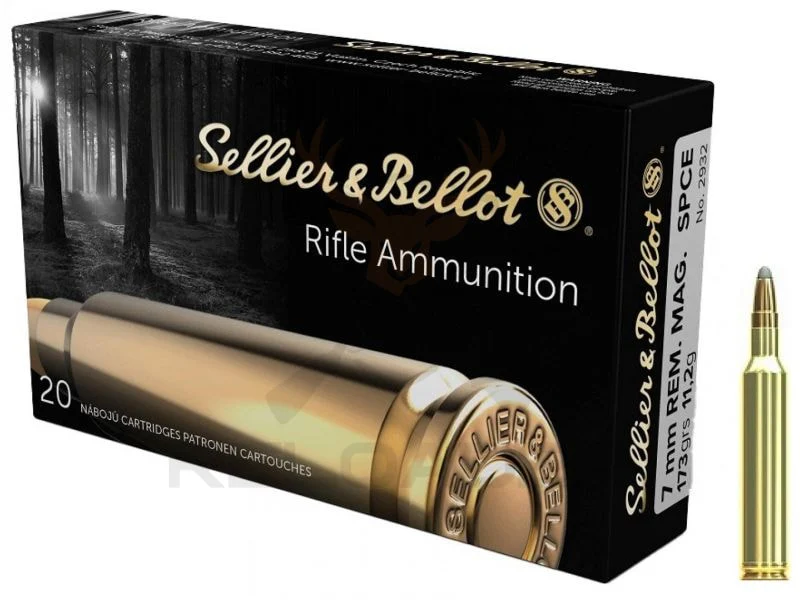 Sellier&Bellot 7mm REM. MAG. SPCE 11,2g/173gr