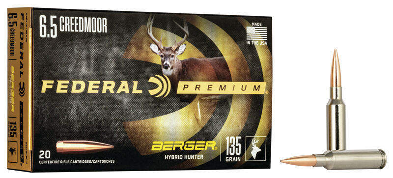 Federal 6,5 Creedmoor Premium Berger Hybrid