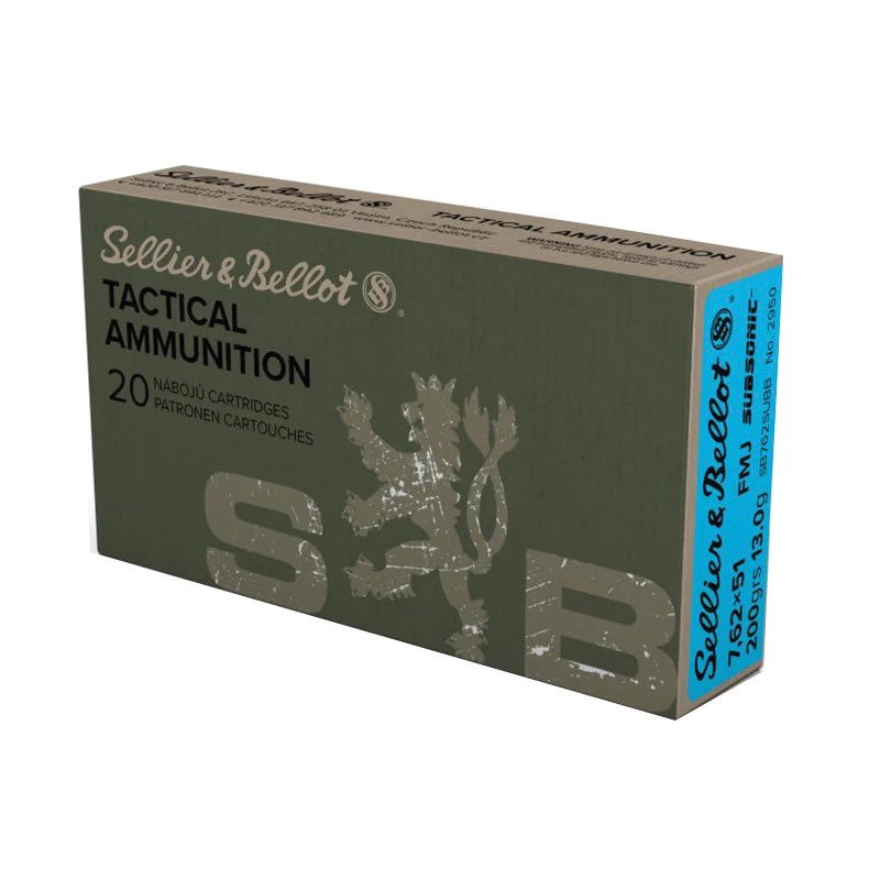 Sellier&Bellot 7,62x51 Subsonic 13g