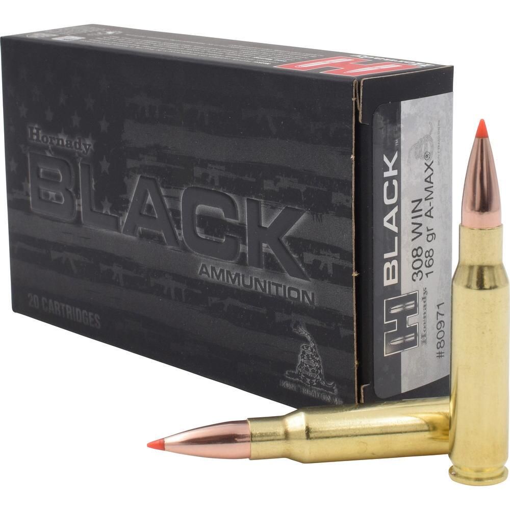 Hornady .308 Win A-Max BLK 10,9g/168gr