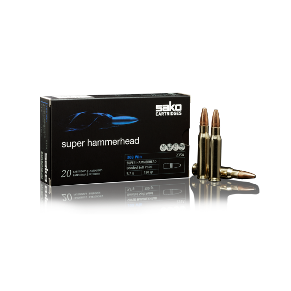 Sako 308 Win. SuperHammerhead 9,7g/150gr