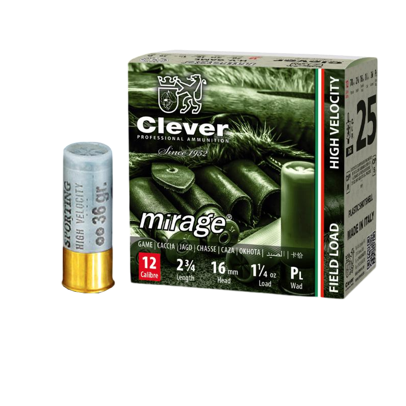 Mirage 12/70 HV 3.9mm/36g