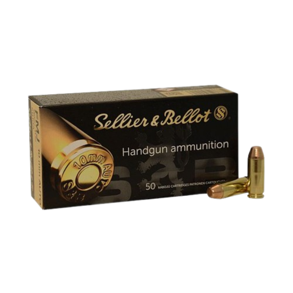 Pištoljsko streljivo S&B 10mm Auto FMJ 11,7g